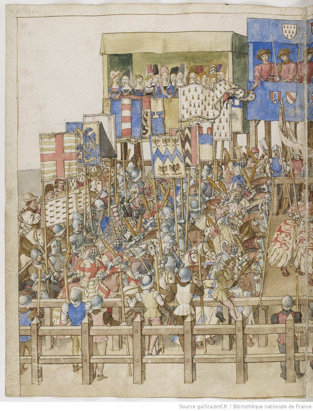 Livre des Tournois du roi René - Folio 202