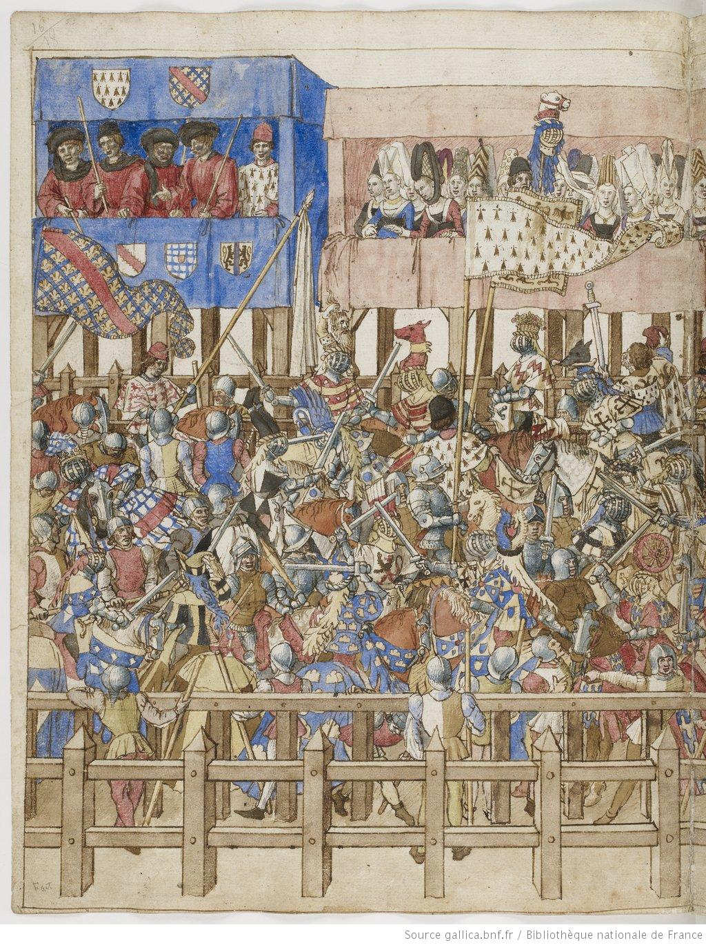 Livre des Tournois du roi René - Folio 208